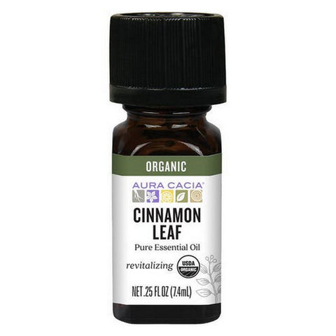 Aura Cacia, Essential Oil, Cinnamon Leaf 0.25 oz