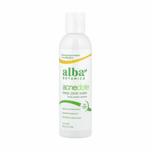 Alba Botanica, Natural ACNEdote Deep Pore Wash, 6 oz