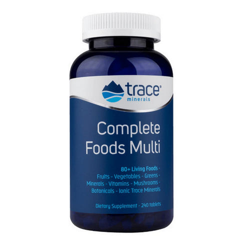 Trace Minerals, Complete Foods Multi, 240 Tabs