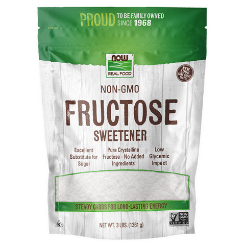 Now Foods, Fructose Fruit Sugar, 3 lb