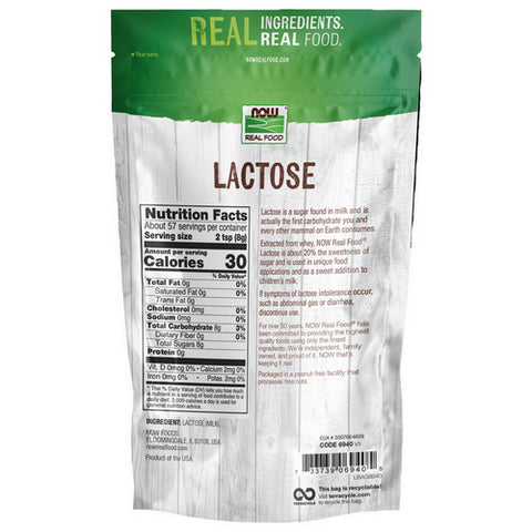 Now Foods, Lactose, 1 lb