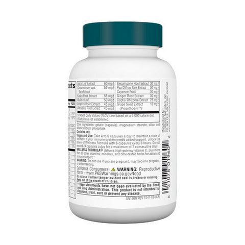 Source Naturals, Wellness Formula Daily Immune Support, 60 caps