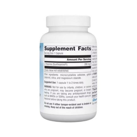 Source Naturals, L-Theanine, 200 mg, 120 caps