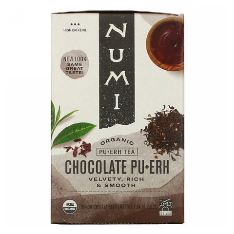 Numi Tea, Puerh, Chocolate 16 bags