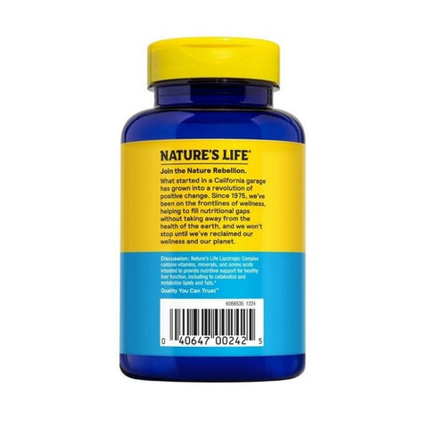 Nature's Life, Lipotropic Complex, 90 tabs