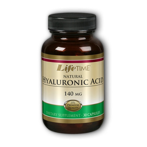 Life Time Nutritional Specialties, Natural Hyaluronic Acid, 140 mg, 30 vaps