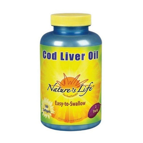 Nature's Life, Cod Liver Oil Concentrate, 1000 mg, 90 softgels