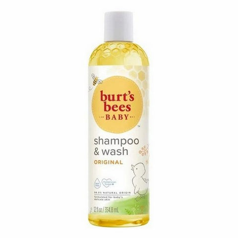 Burts Bees, Baby Bee Shampoo And Wash, 12 Oz