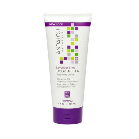 Andalou Naturals, Body Butter, Lavender Shea 8 oz