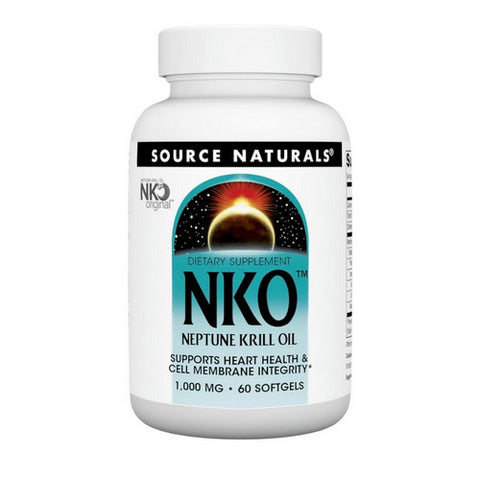 Source Naturals, Neptune Krill Oil, 1000 mg, 60 sgels