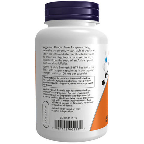 Now Foods, Double Strength 5 HTP, 200 mg, 120 vcaps