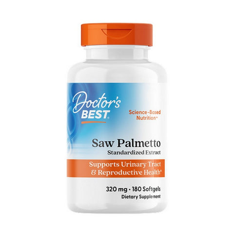 Doctors Best, Saw Palmetto, 320 mg, 180 SoftGels