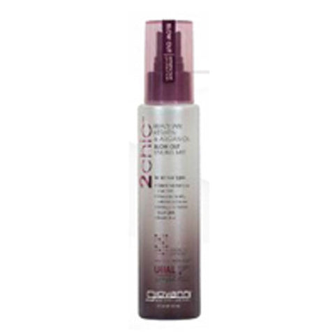 Giovanni Cosmetics, 2chic Ultra-Sleek Blow Out Styling Mist, Brazilian Keratin & Argan Oil 4 oz