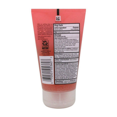 Neutrogena, Oil-Free Acne Wash Foaming Scrub, Pink Grapefruit 4.2 oz