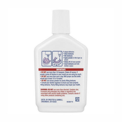 Fixodent, Denture Adhesive Powder, Extra Hold 2.7 Oz