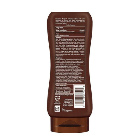 Hawaiian Tropic, Island Tanning Sunscreen Lotion Cocoa Butter SPF 4, 8 Oz