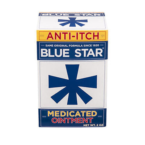 Blue Star, Anti Itch Medicated Ointment, 2 Oz