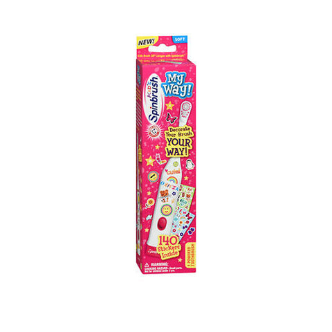 Arm & Hammer, Spinbrush Kids My Way Toothbrush, 1 each