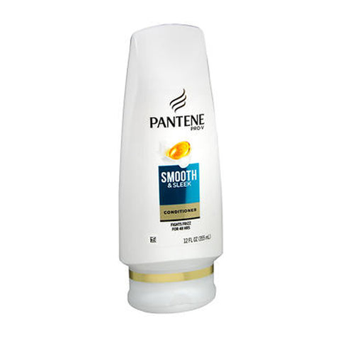 Pantene, Pro-V Smooth & Sleek Finishing Conditioner, 12 Oz