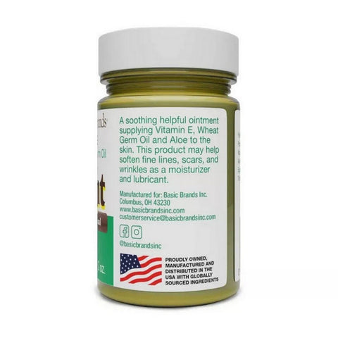 Basic, Organics Vitamin E Natural Ointment, 2 oz