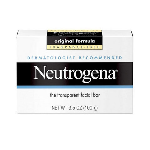 Neutrogena, Transparent Facial Bar Soap, Fragrance Free 3.5 oz